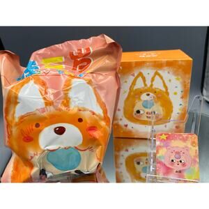 Baby Three First Generation Plush Doll CONFIRMED Pig w/Yellow forehead